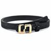 Bling Bling Sparkling Rhinestone Belt Versatile Luxury Brand Design S-shaped Buckle Belt Glitter Vintage PU Leather Belt