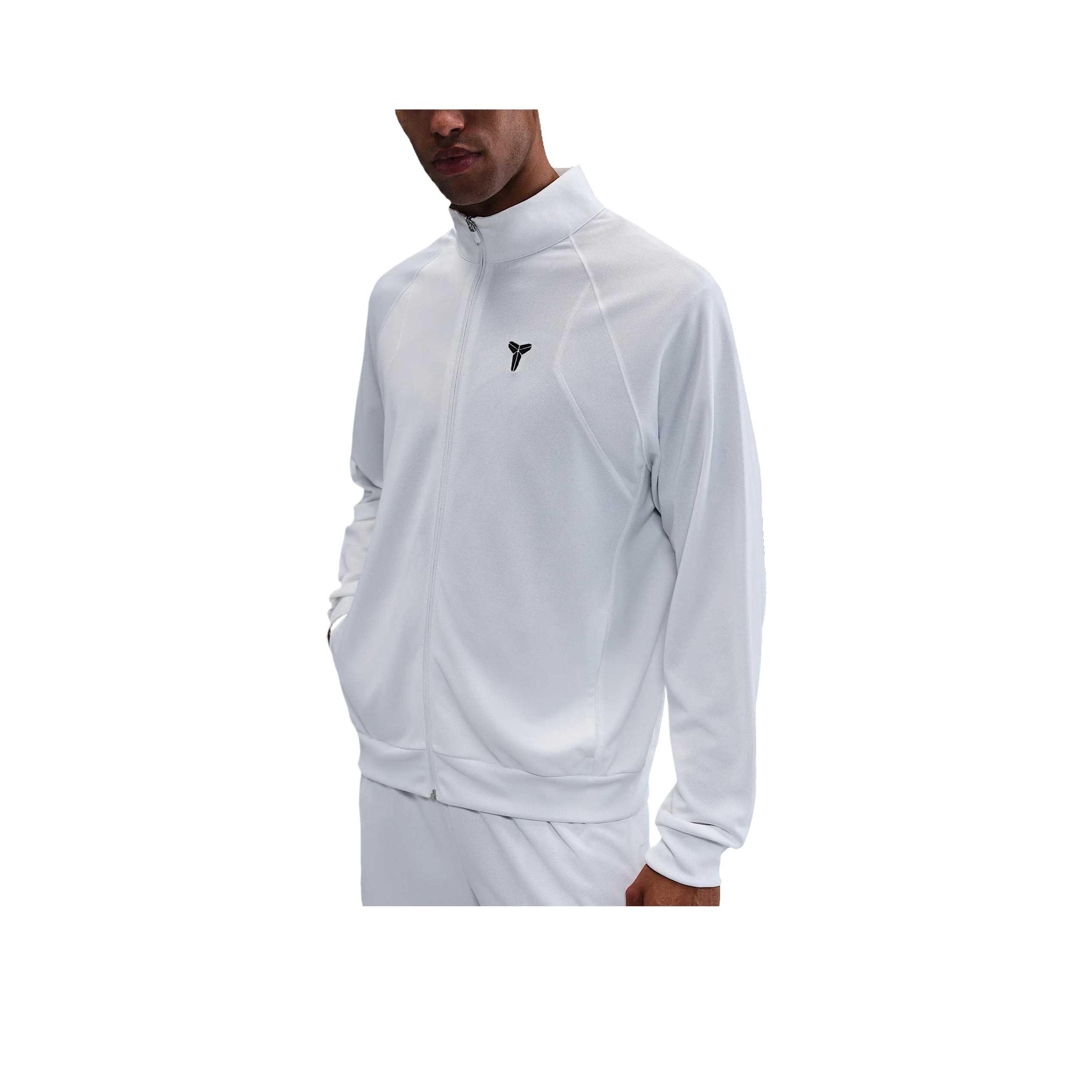 

Nike Куртка Kobe Dri-FIT Knit Белый/Белый/Черный Мужская Верхняя одежда HJ8097-100 S