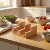 Sushi Display Stand Compact with Compartments Simple for Home Dining