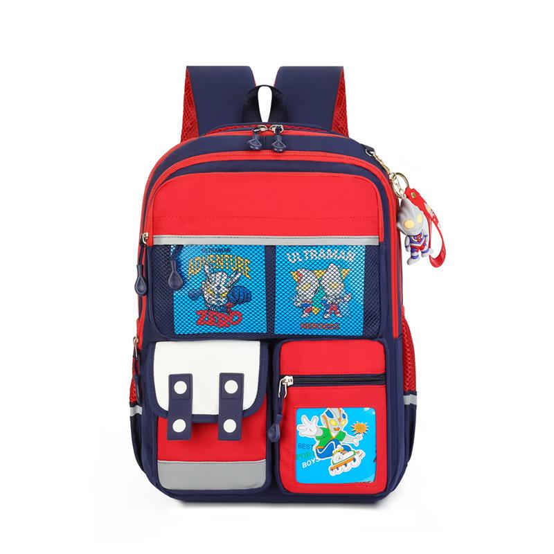 Cartoon Cute Boys And Girls Backpack Large Capacity Primary School Bag Outdoor Travel Children Travel Backpack