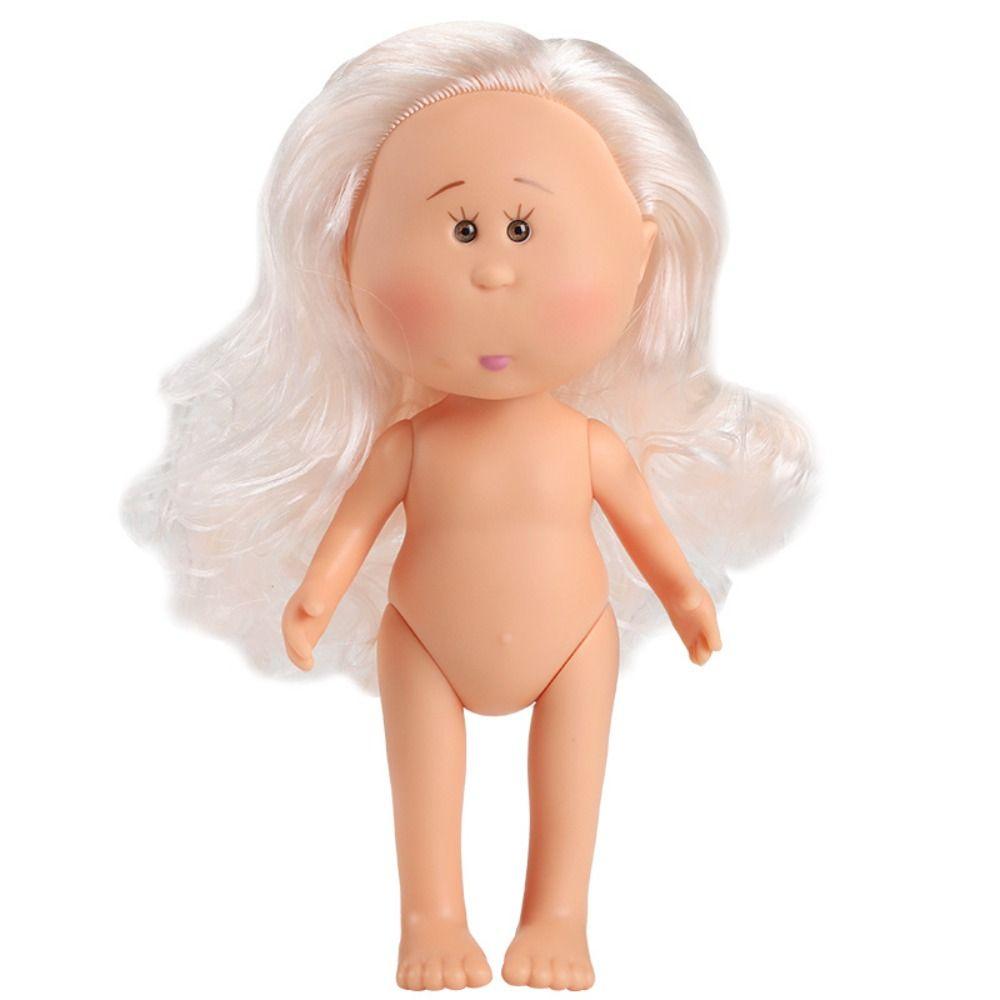 Dress Up Mia Potato Dolls Dark Skin Action Figure Body Fashion 24cm Bean Eye Vinyl Doll DIY Toys