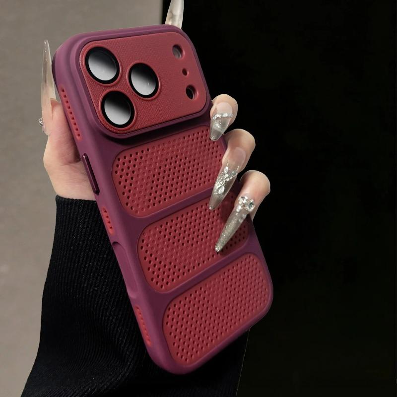 Heat Dissipation Magnetic Phone Case For iPhone 17 Pro Max Air 13 12 14 15 16 Plus For Magsafe Camera Protection Cover