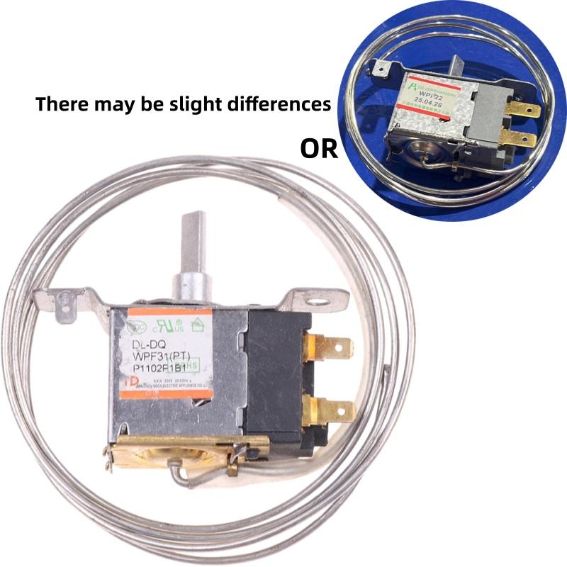 Wpf22-L 2/3-Pin Kühlschrankthermostat Haushaltsmetall-Temperaturregler Zubehör