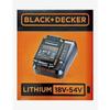 Kit batterie 18V 2 Ah + chargeur 2 Ah - BLACK+DECKER - BDC2A20-QW