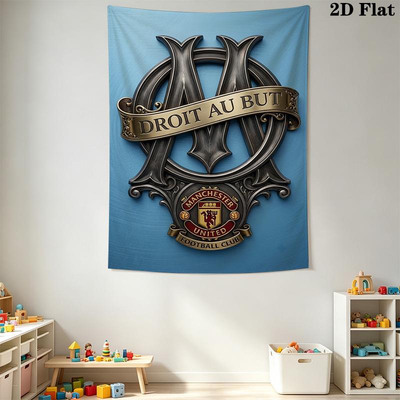 Manchester United Youth Courage Greatness Bedding 1 Duvet Cover 2 Pillowcase Without Core Soft And Comfortable Christmas Birthday Gift