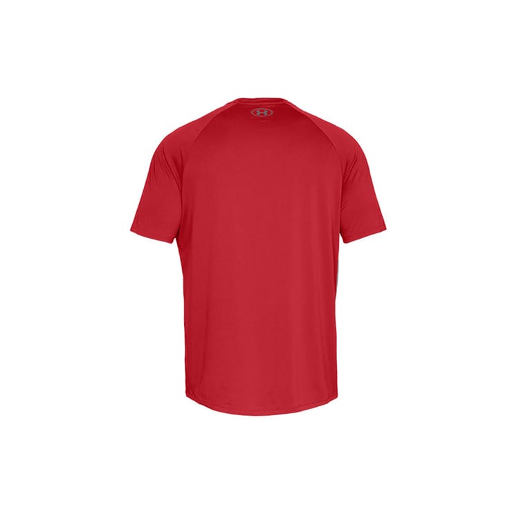 Under Armour Crew Neck Fitted Straight Fit Short Sleeved T Shirt Men's Red 1326413-600