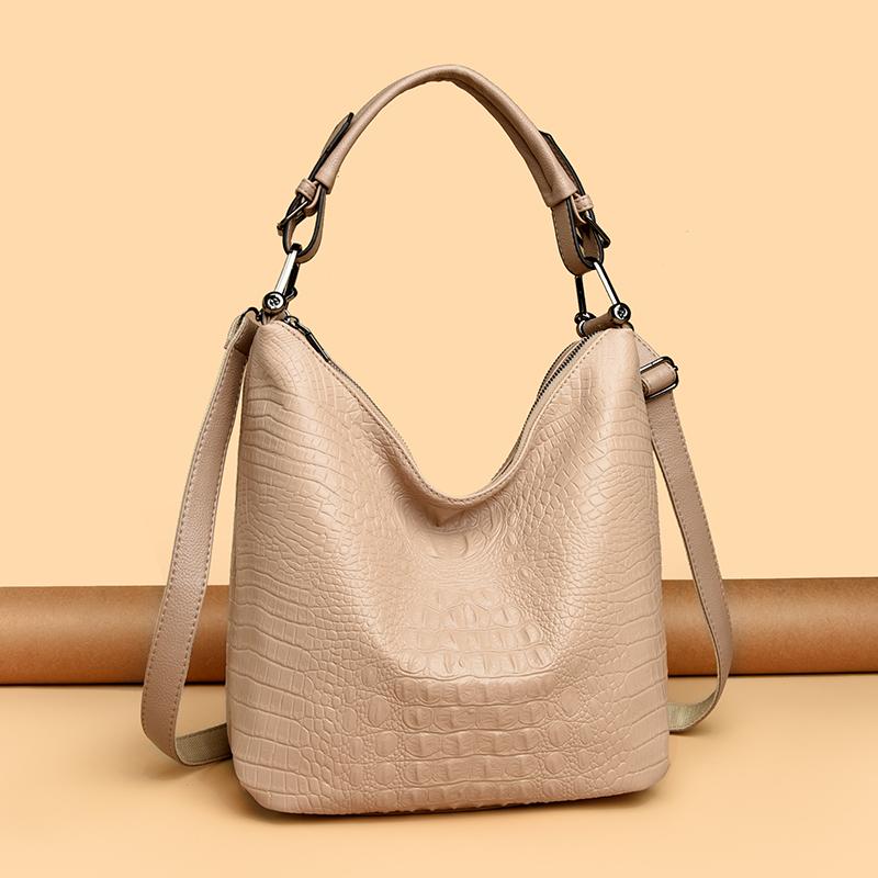 Luxury Designer Handbag Brand 2025 High Quality Soft Leather Shoulder Crossbody Bag for Women Bag Large Capacity Leisure Handbag
