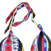 Summer Sexy Hollow Out Spliced Printed Bandage Swimwear For Women In Premium Quality