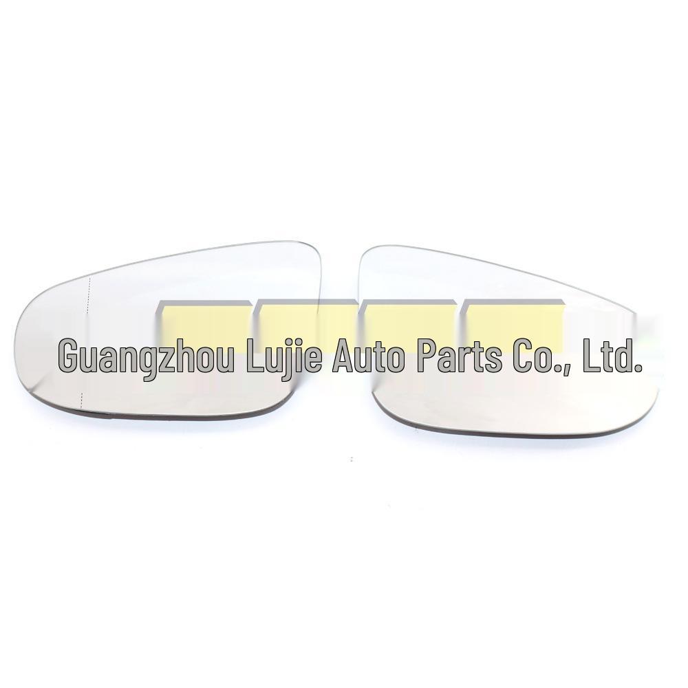 Rearview Mirror Lens White for 09-12 Volkswagen Golf 6 MK6 (Part #5K0857521)