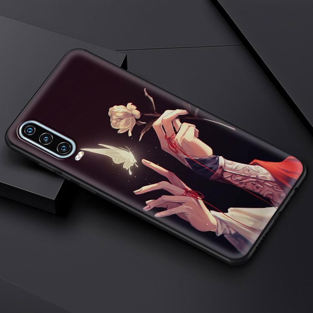 Heaven Official's Blessing For Huawei P30 Lite Soft Case For Huawei P50 Pro P20 P40 Lite E P Smart Z 2021 Y6p Y9s Y7a 2019 Cover