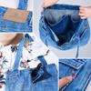 UK Trident Denim Tote Bag for Lightweight and Shoulder Made from Jeans Women, Stylish, Bag, 32-inch