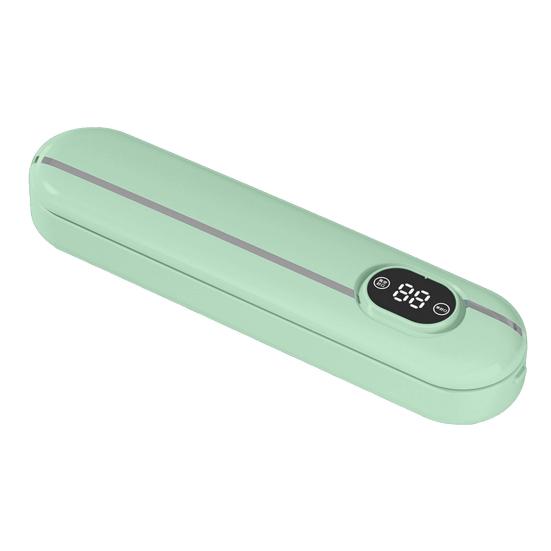 

Вакуумный упаковщик с цифровым дисплеем, функцией таймера, 2 режимами запайки, автоматический вакуумный упаковщик, кухонные принадлежности EU зелёный