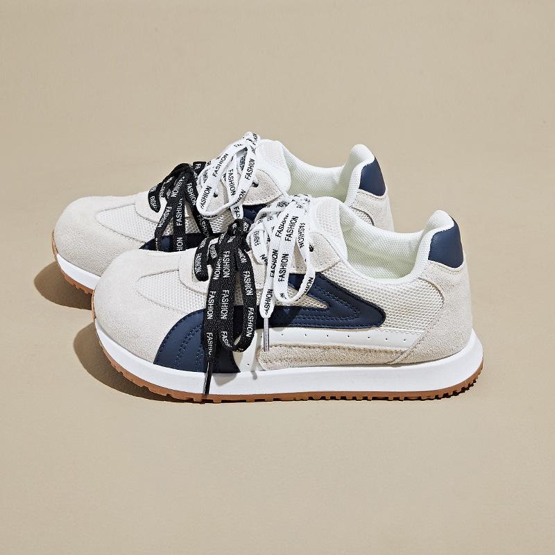 Sports Board Shoes Women's New Inner Height Increase Retro Casual Shoes Versatile Autumn Women's Shoes