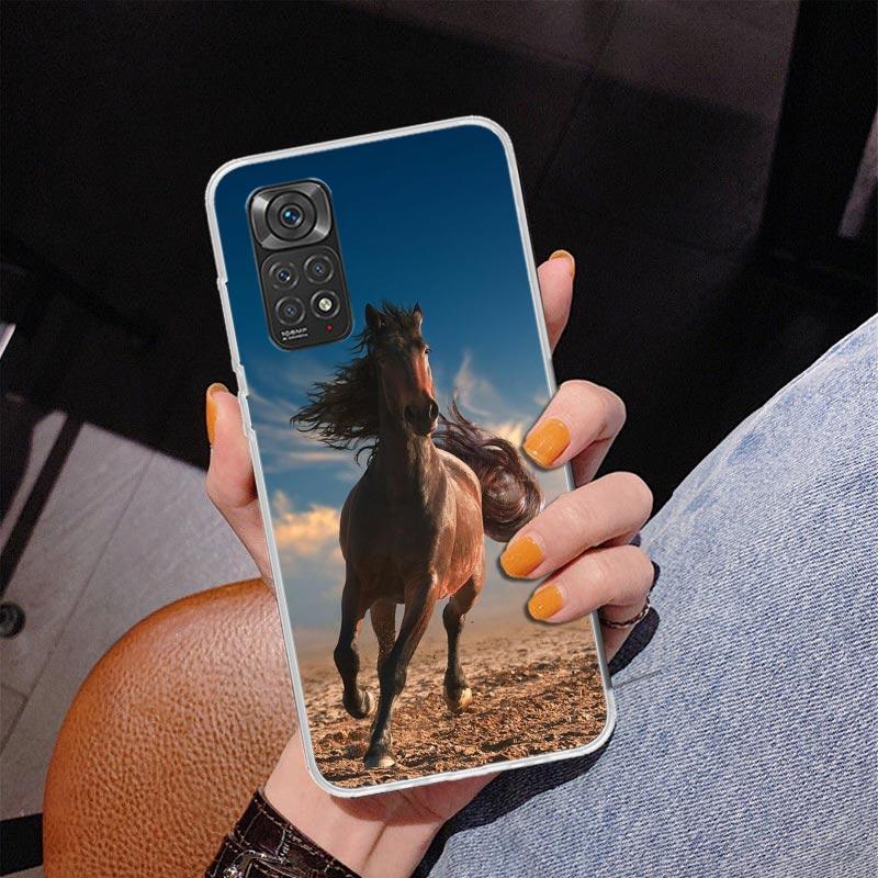 Horse Great Beauty Galloping Phone Case For Xiaomi Redmi Note 15 14 13 12S 12 11 Pro Plus 14S 11S 11E 10 10S 11T 5G Personalized