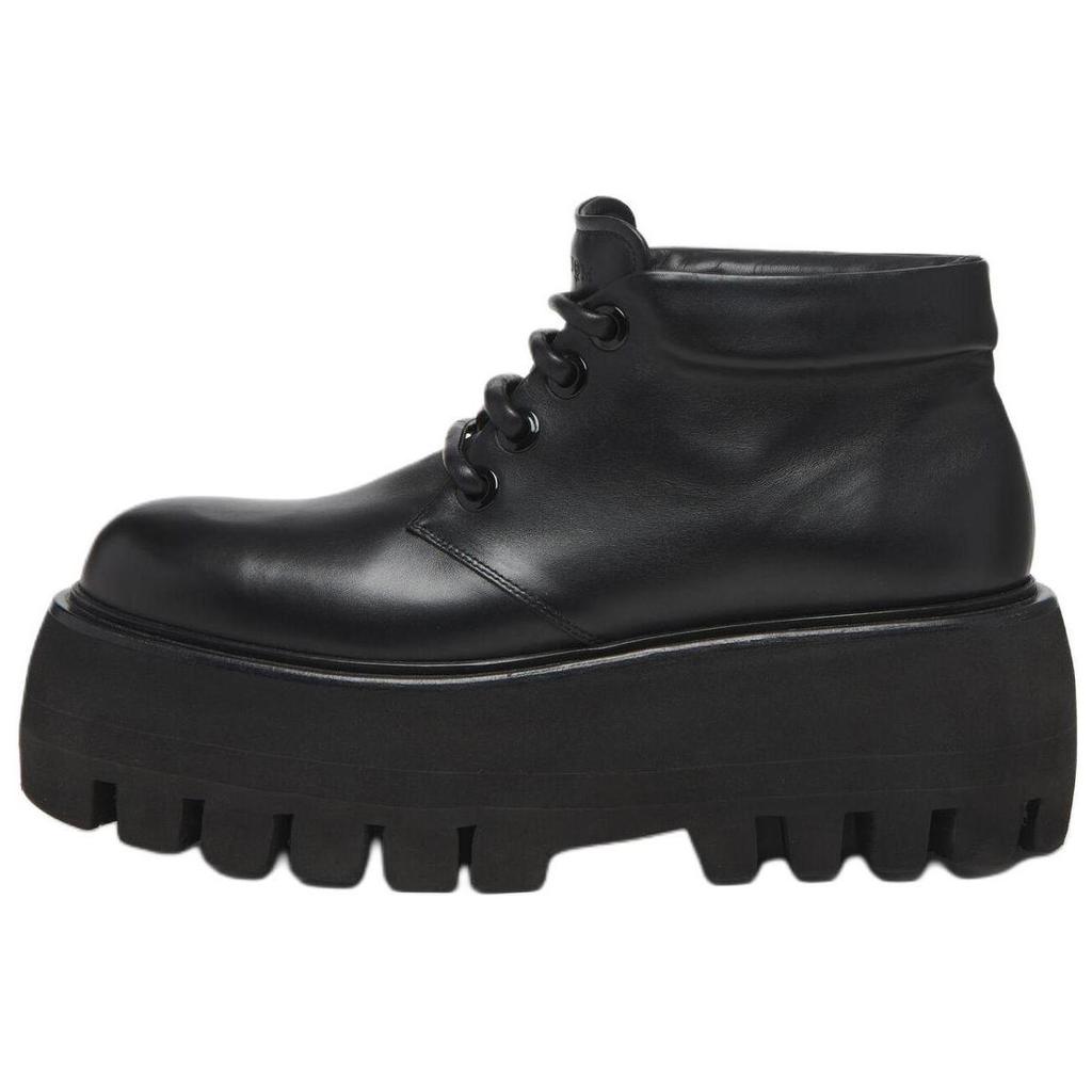 Alexander Mcqueen Sofa Oversized Sole Lace Up Shoes 807870WHABC1000
