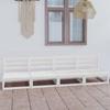 4-seater Garden Sofa  Solid Pine Wood