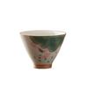 Lotus Graphic Ge Kiln Ceramic Tea Cup Hand-painted Tea Tasting Cups Kung Fu Tea Cup  Tea Making