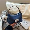 Cross-Border Niche Denim Handheld Dumpling For Women 2025 New Exquisite Fashion Casual Single Shoulder Crossbody Bag