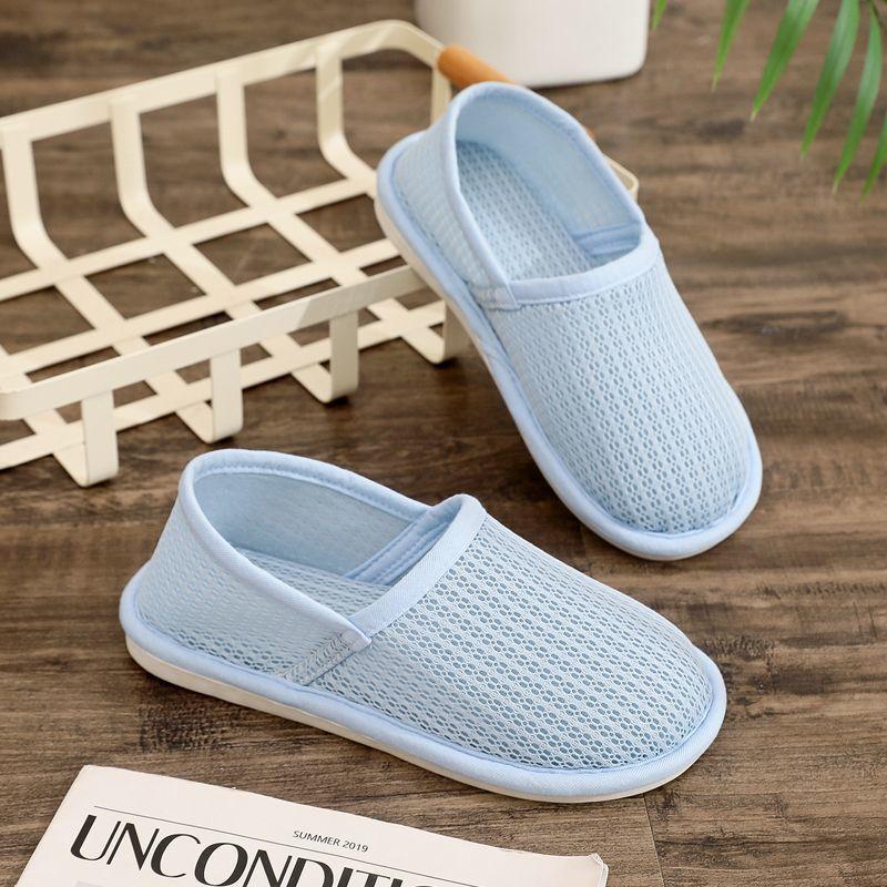 

Summer thin confinement shoes mesh hollow super breathable soft sole non-slip postpartum confinement slippers 3435 [Suitable for 3334 feet]