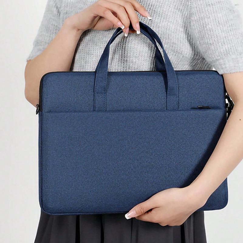 Stylish Business Laptop Bag: Handheld & Shoulder, Large Capacity for Commute