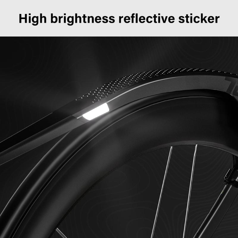 Adjustable Bicycles Mudguard Thicken Wide Front/Rear Mud Guards Quickly Release Bike Mudguard for Mountain Bike Enduring