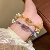 Osmanthus Cat Little Star Cat Weaving Bracelet Versatile Bracelet Best Friend'S Hand Rope Stackable Couple Jewelry