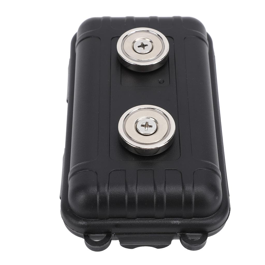 Magnetic Key Box Under Car Concealed Tool Holder Storage Organizer for Security Labels Spare Keys