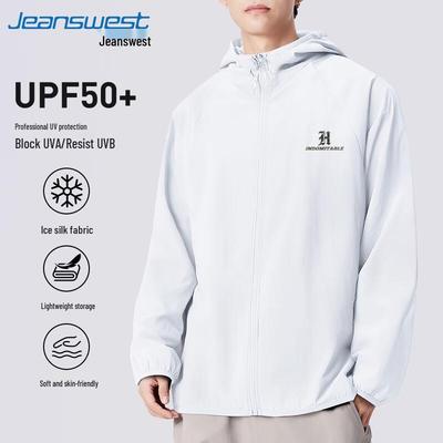Jeanswest Men's Summer UV Protection Cooling Jacket