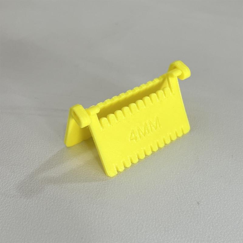 2Pcs Hinged Sewing Template Ruler Plastic Quilting Measuring Tool Edges Locking Stitching Guide for Fabric Stitching