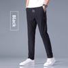 Slim Fit Mens Summer Sports Pants With High Elastic Fabric For Casual Wear