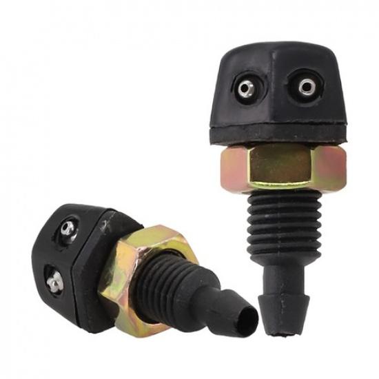 Replacement Windshield Jet Sprayer Washer Compatible with Various Cars (2 Pcs)