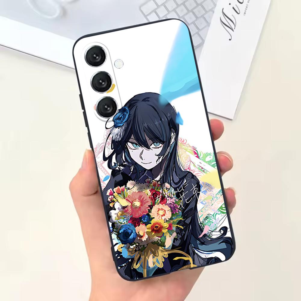 Ado Japanische Sängerin Handyhülle Für Samsung Galaxy A13,A21s,A22,A31,A32,A52,A53,A71,A80,Weiche Schwarze Hülle