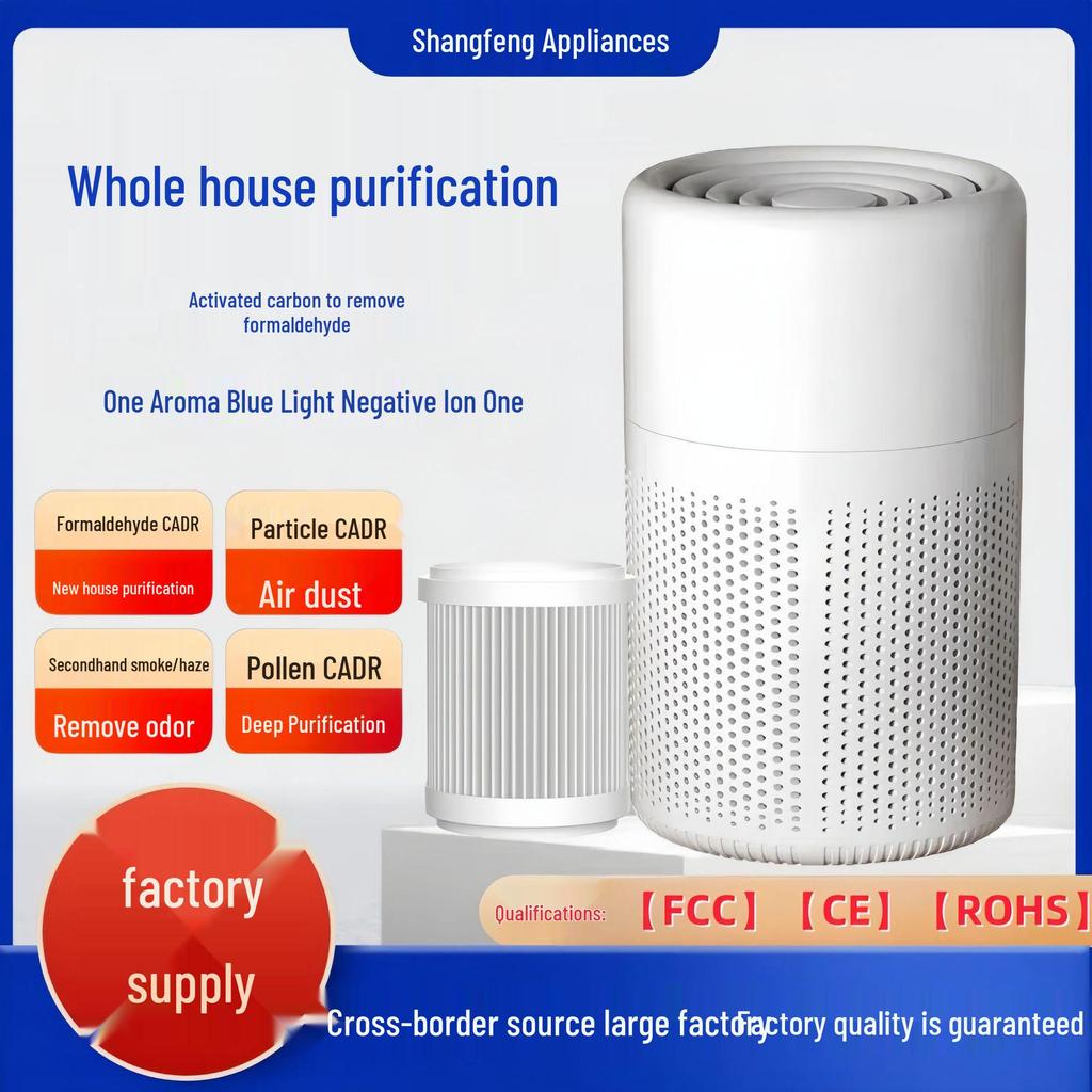 Custom Air Purifier for Home & Car: Formaldehyde Removal & Negative Ion Technology