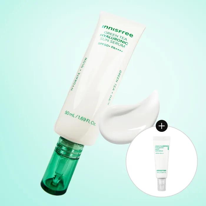 Green Tea Hyaluronic Acid Soothing Moisture Serum SPF50+ PA++++ 50ml