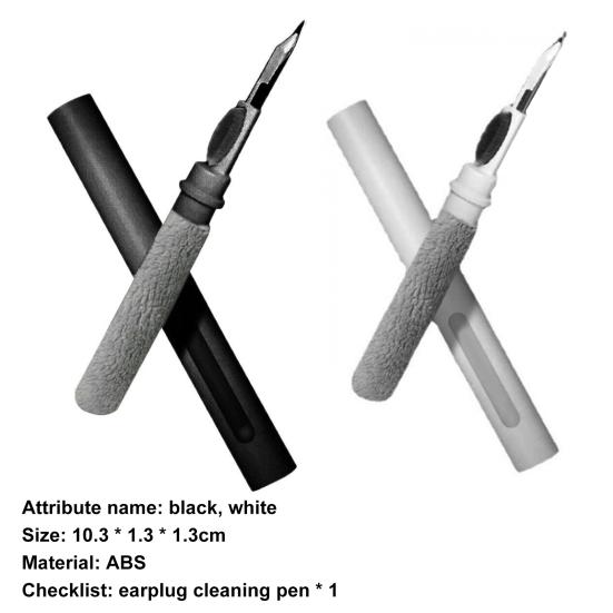 Earphone Cleaning Pen Sharp Tip Labor-saving ABS Bluetooth-compatible Earbuds Cleaner Brush for Phone