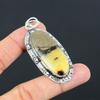 Halloween Deal Septarian Stone 925 Sterling Silver Engagement Wedding Pendant
