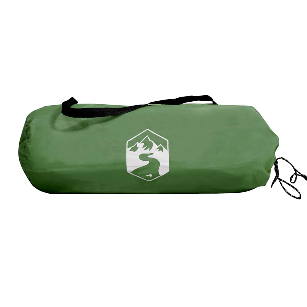 Dome Camping Tent for 2 Persons Green Waterproof