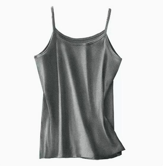 

Женская облегающая майка из модала: Без рукавов, Большой размер, Универсальный, Летний топ L (60-70kg)