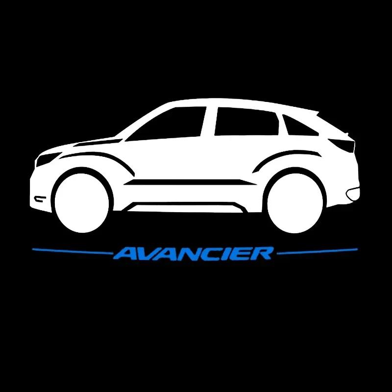 2Pcs LED Car Door Projector Light Welcome Courtesy Ghost Shadow Lamp Accessories for Honda S Accord Elysion CR-Z Odyssey SPIRIOR