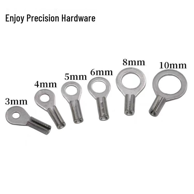 Stainless Steel Wire Rope Safety Crimping Terminals
