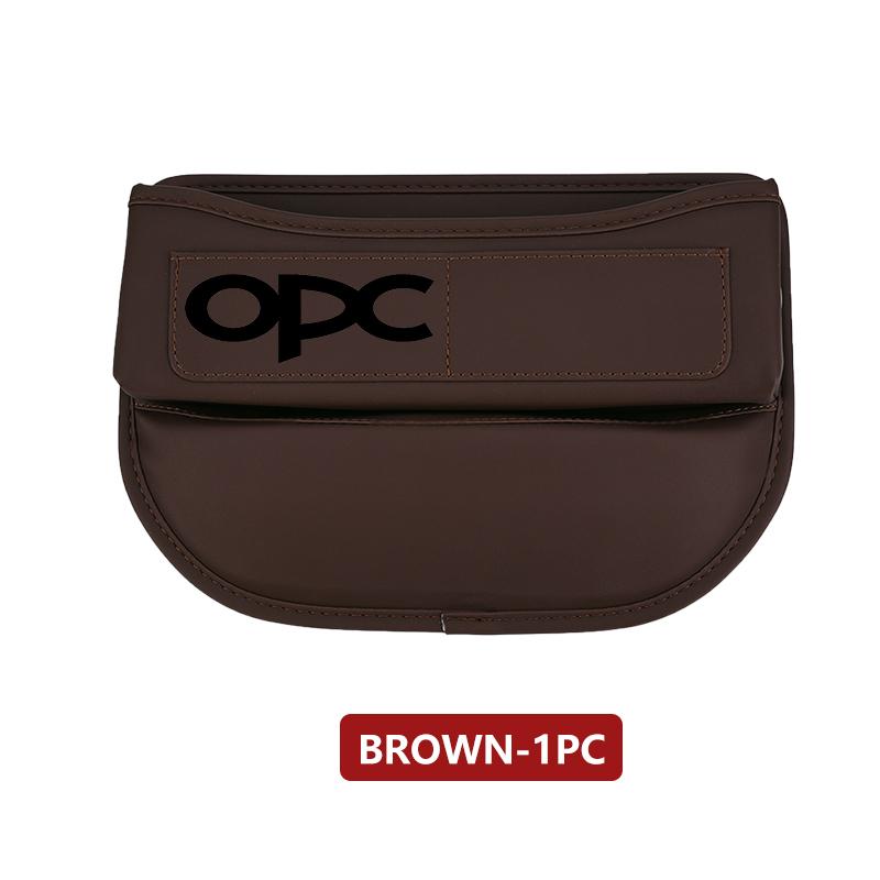 For Opel Car Seat Gap Box Leather Stowing Tidy Interior Accessories Corsa Mokka Astra Cascada Adam Insignia Meriva Vectra