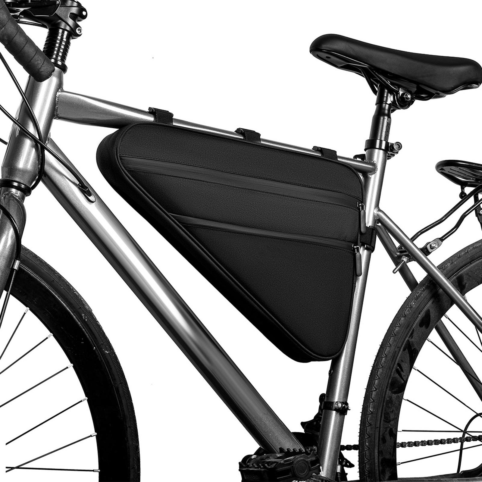 Велосумка на раму Велосипедная сумка для хранения Велосипедная треугольная сумка для шоссейных и горных велосипедов China Mainland