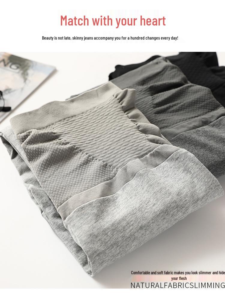 Maternity Spring & Autumn Thin Yoga Pants: Trendy Nine-Point Tights for Fashionable Moms