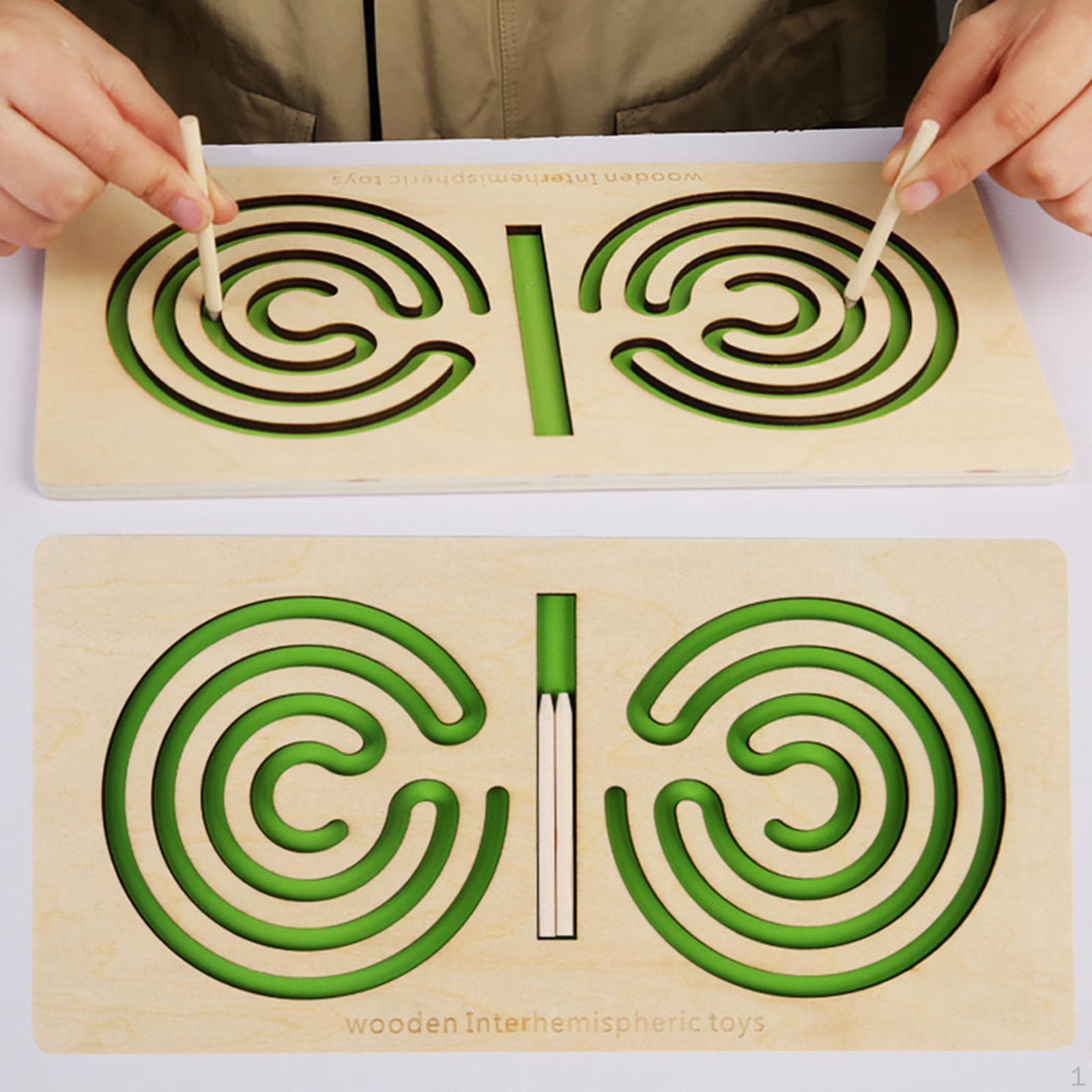 

Игрушка для развития мелкой моторики левого и правого мозга, лабиринт, настольная игра для вечеринки красный