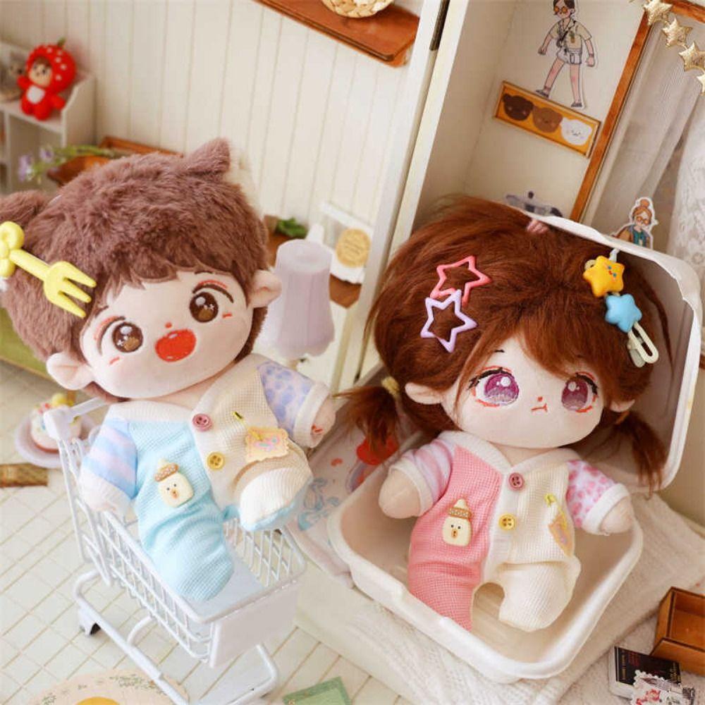 

Capybara Star Doll Jumpsuits Dress Up No Attributes Dolls Clothes Doll Accessories 10cm розовый