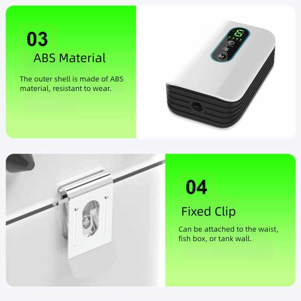 Ultra Silent Aquarium Oxygen Air Pump Low Noise Fish Air Pump For Fish Tank Aquarium