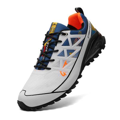 Men 'S Trail Running Sneakers Casual Fashion Shoes For Men Outdoor Non -Slip Hiking Shoes Walking Trekking Cross Training Footwear