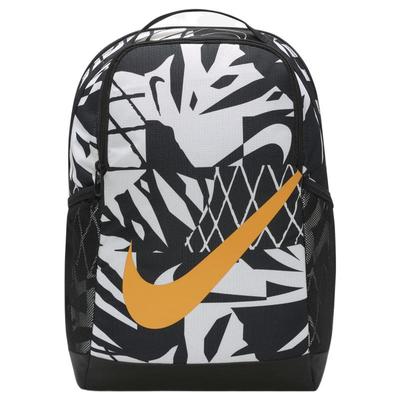 Polyester Backpack Regular Unisex Black White Casual DV6143-010