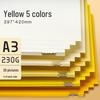Yuanhao A3 Thick Colored Cardstock, 230g for Kindergarten & Elementary School Crafts