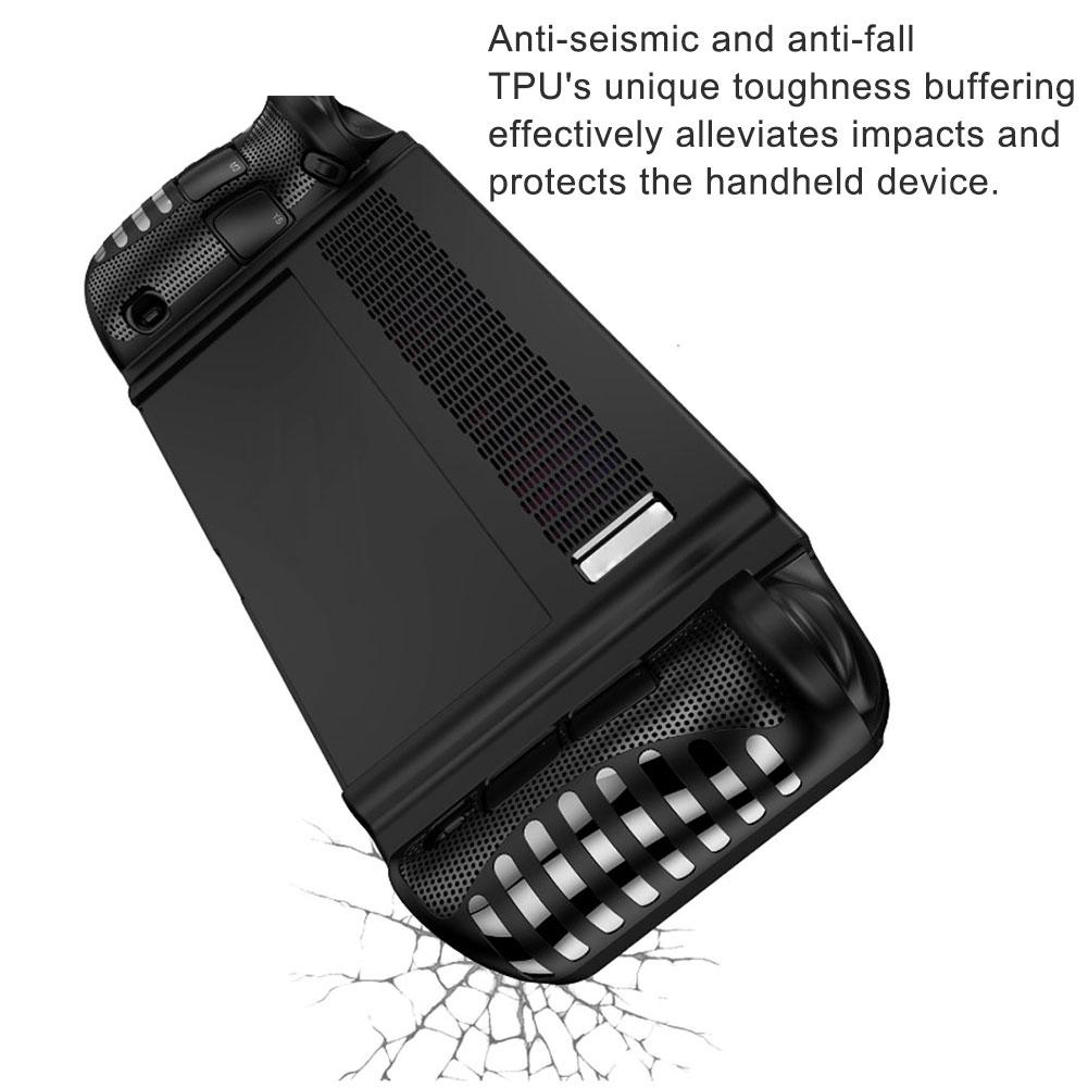 For Lenovo Legion GO TPU Protective Case Shockproof Protector Cover with Bracket Opening For Legion GO Game Accessories